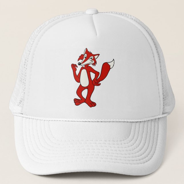 Boné Red Fox Trucker Hat (Frente)