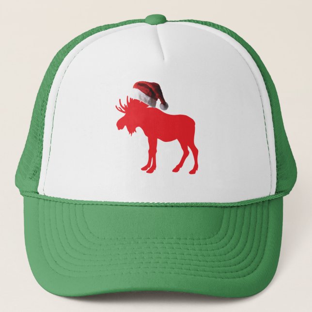 Boné Red-Moose-Com-Papai Noel (Frente)