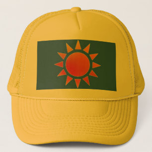 Boné Red Orange Sun Hat