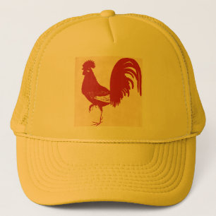 Boné Red Rooster