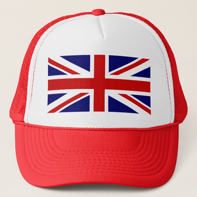 Boné Red Union Jack Baseball (Frente)