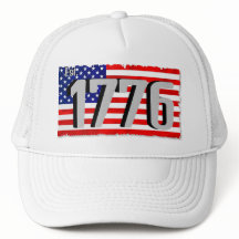 Red White E Blue Flag Hat