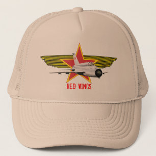 Boné Red Wings Mig 21 Hat Russo