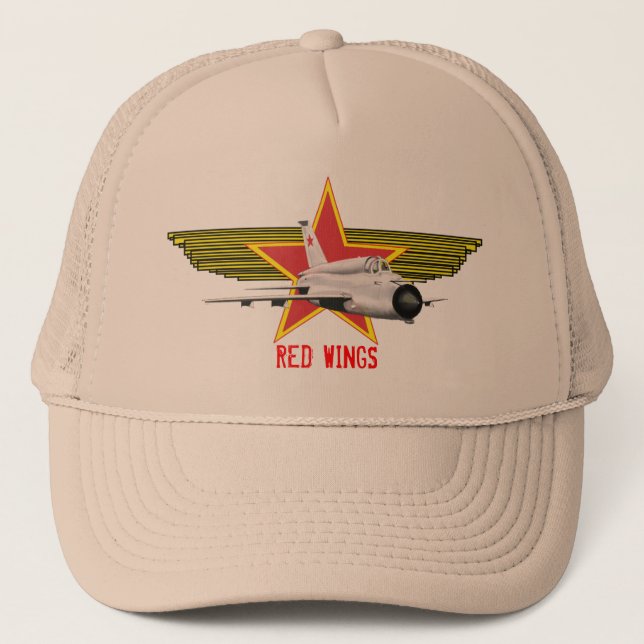 Boné Red Wings Mig 21 Hat Russo (Frente)