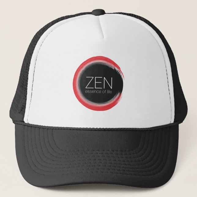 Boné Red Zen Trucker Hat (Frente)