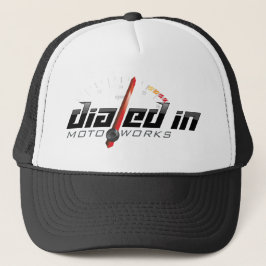 Boné Redline Discado No Logotipo Da Motoworks Hat