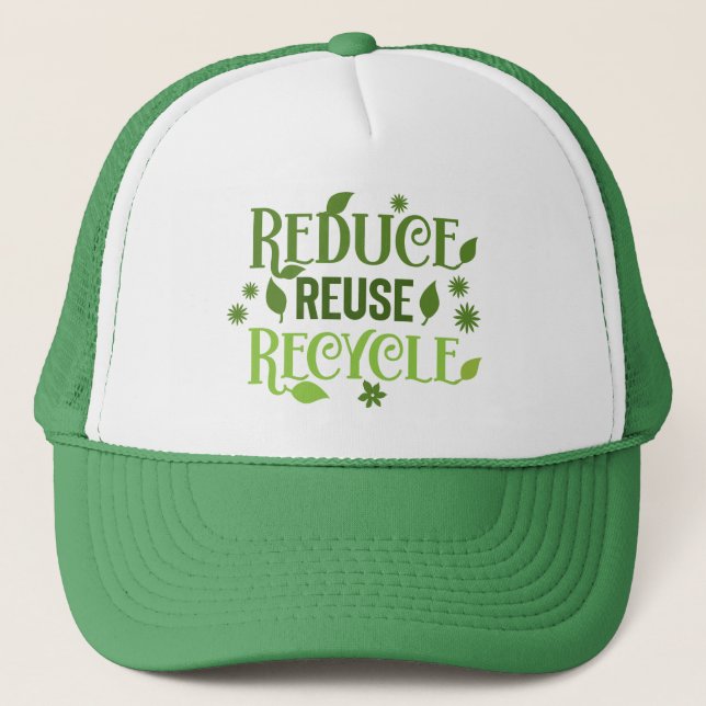 Boné Reduce reuse recycle (Frente)