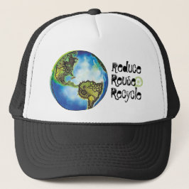 Boné Reduza. Reusar, reciclar