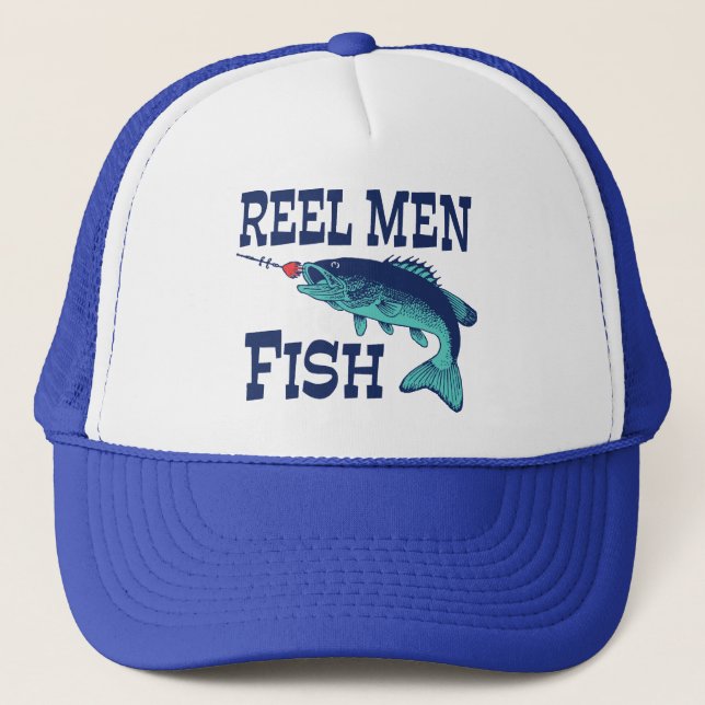 Boné Reel Men Fish (Frente)