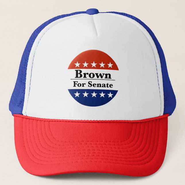 Boné Reeleita Sherrod Brown para o Senado dos EUA 2024 (Frente)