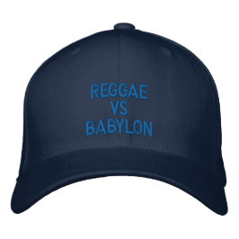 Boné Reggae vs Babylon - Rastafari Roots Cap