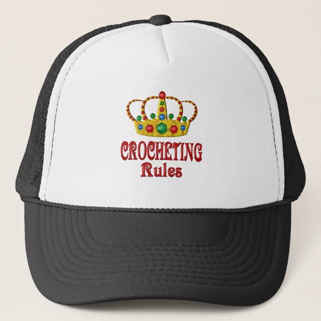 BONÉ REGRAS CROCHETING (Frente)