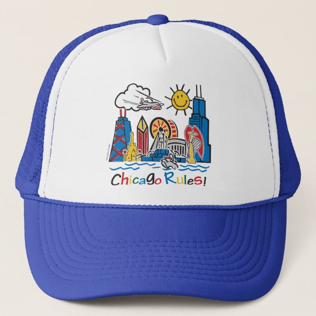 Boné Regras de Chicago (Frente)