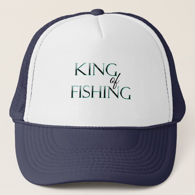 Boné Rei da Pesca (Frente)
