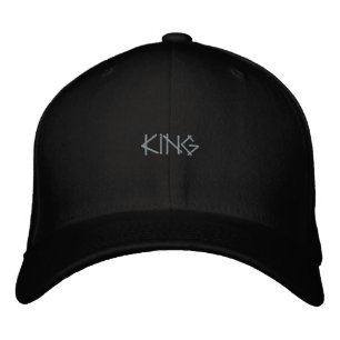 Boné Rei de Chapéu de Lã Preto Estilo Confiança Roupas