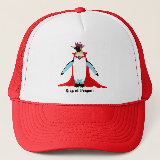 Boné Rei do Pinguim (Frente)