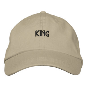 Boné Rei Real Khaki-Hat Estiloso Personalizado Outdoor 