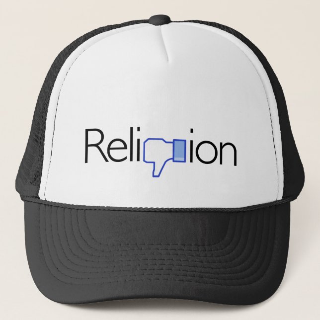 Boné Religião? Polegares para baixo! (Frente)