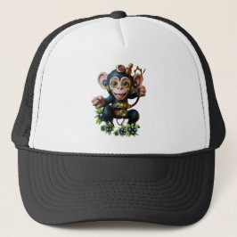 Boné Relógio Guardião da Caverna – O Macaco Sussurrante