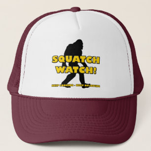 Boné Relógio Squatch Sasquatch Engraçado Bigfoot Yeti G