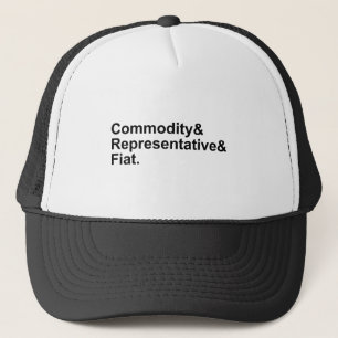 Boné Representante das mercadorias Fiat Tipos de moed