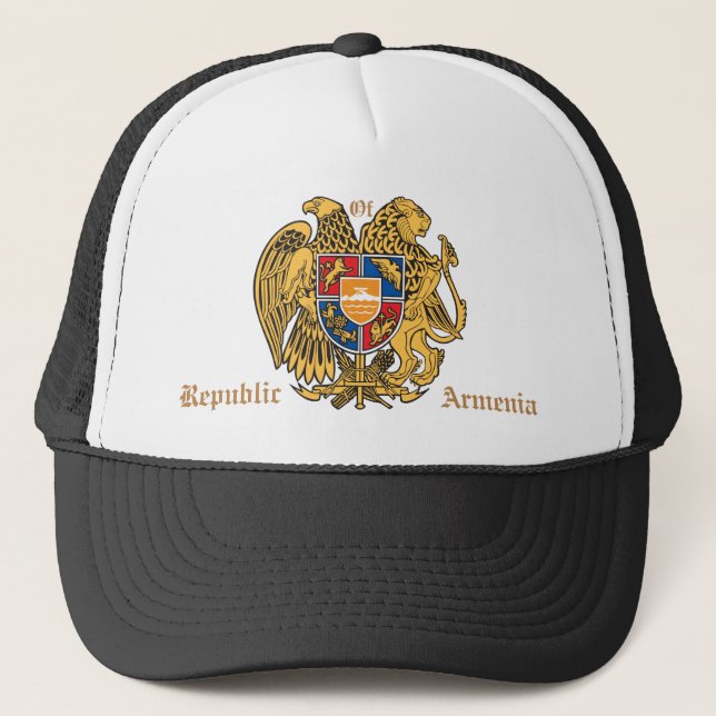 Boné República da Armênia - Chapéu (Frente)