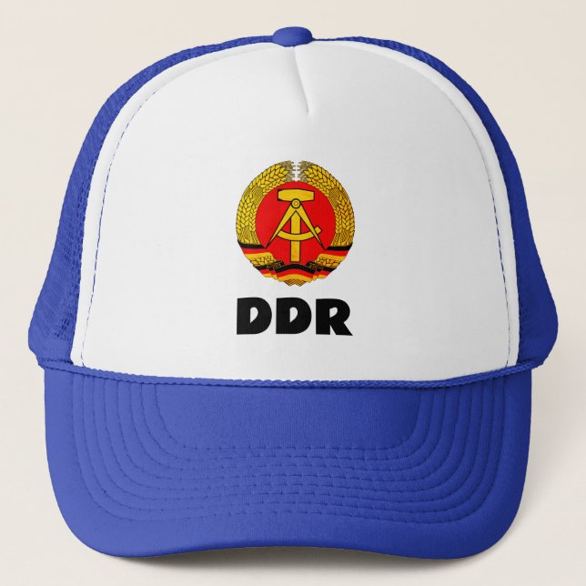 Boné República Democrática Alemã (DDR, GDR) Alemanha Or (Frente)