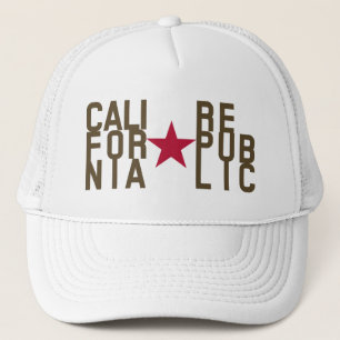 Boné República original de Califórnia do design de