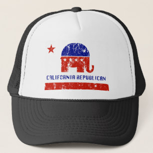 Boné Republicano de Califórnia afligido