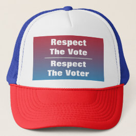 Boné Respeite a votação e o eleitor