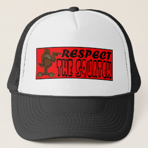 Boné RESPEITE O SQUATCH! Olhe como um PRO em Bobo