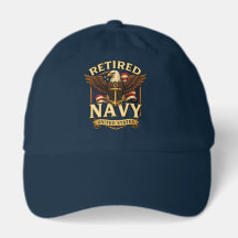 RETIRED NAVY BALL CAP