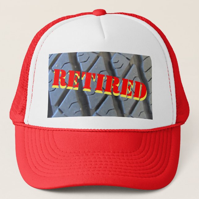 Boné Retirement Truck Tire Hat (Frente)
