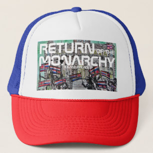 BONÉ RETORNO DO PALÁCIO DA MONARQUIA IOLANI