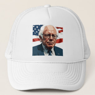Boné Retrato de Bernie Sanders