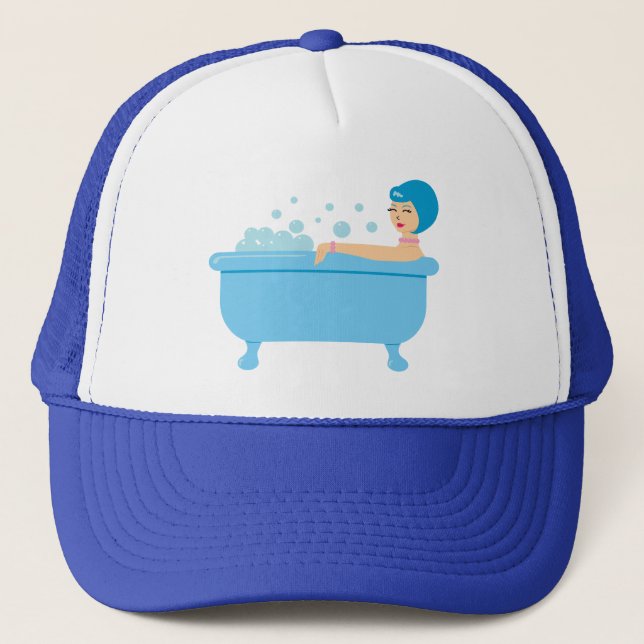 Boné Retro Bubble Bath Girl (Frente)