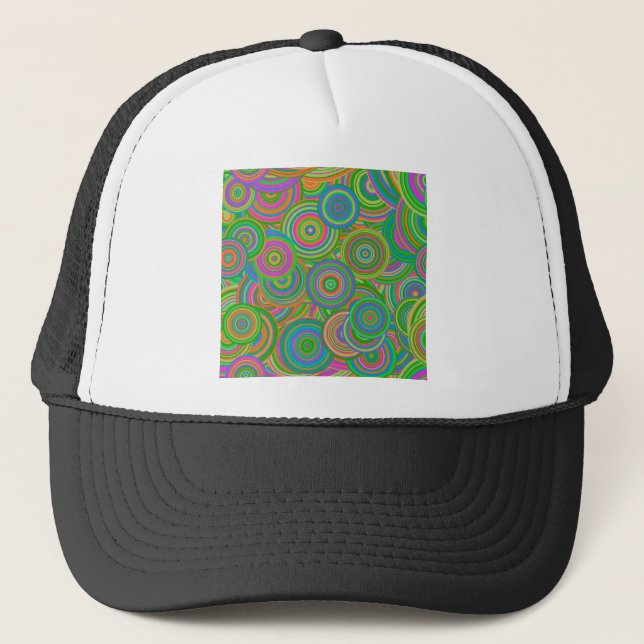 Boné retro circles (Frente)