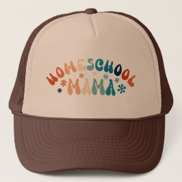 Boné Retro Homeschool Mãe