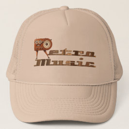 Boné Retro música Minion Trucker Hat