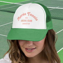 Retro Pink Après Tennis Social Club Custom Green 