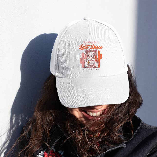 Boné Retrô Rosa Vaqueira Último Fim de Semana Disco Nas (Criador carregado)