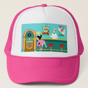 Boné Retro Soda Fountain Trucker Hat