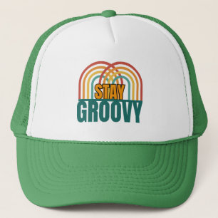 BONÉ RETRO VINTAGE STAY GROOVY MOTIVATION POSITIVO