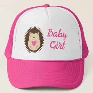 Boné Revelação de Gênero de Bebê Meninaouriço Pretty Pi