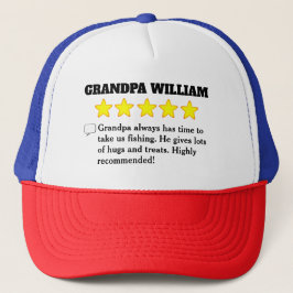 Boné Revisão do Avô de 5 Estrelas