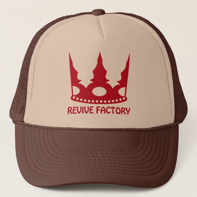 BONÉ REVIVE-FACTORY（赤） (Frente)