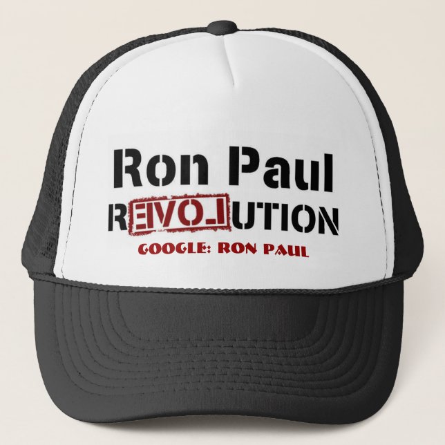 Boné Revolução de Ron Paul (Frente)