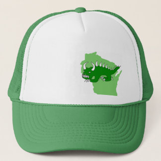 Boné Rhinelander retro Hodag e chapéu de Wisconsin