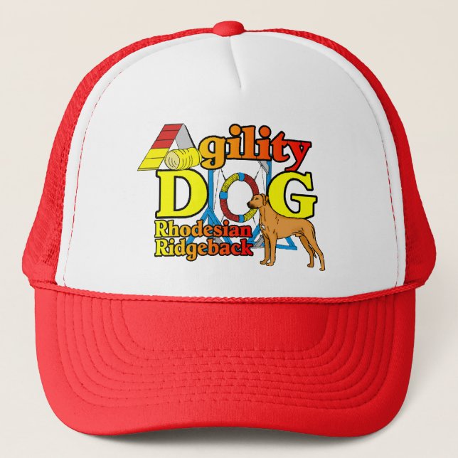 Boné Rhodesian_Ridgeback_Agilidade (Frente)