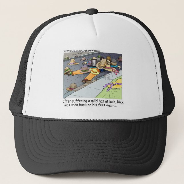 Boné Rick Sofre um Ataque de Chapéu Camisetas e Present (Frente)